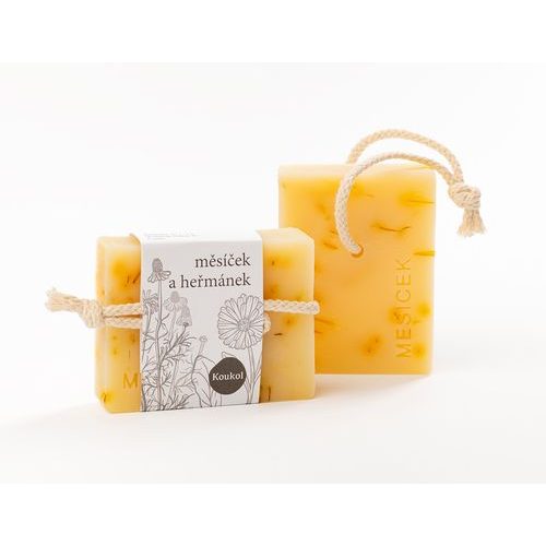 Koukol Přírodní mýdlo měsíček a heřmánek