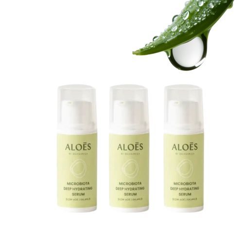 Aloés Microbiota obnovující hydratační sérum 3x 5ml