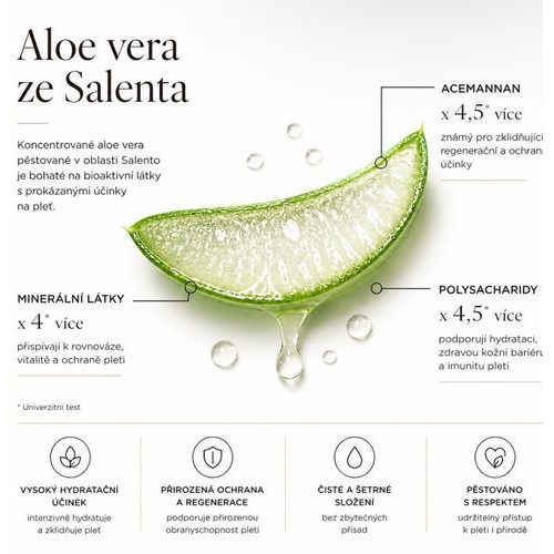 Aloés Opalovací krém na obličej SPF30 5 ml
