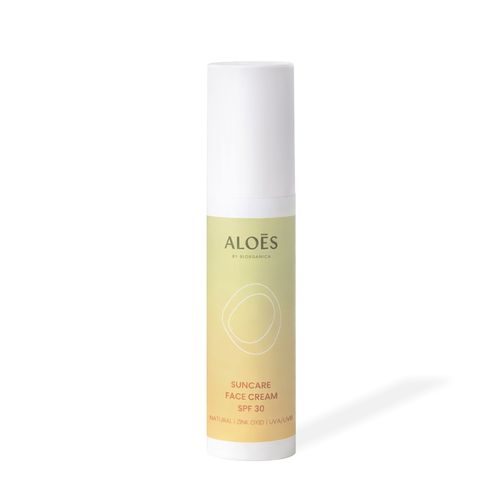 Aloés Opalovací krém na obličej SPF30 10 + 2 zdarma