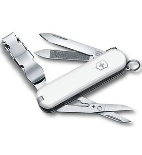 NŮŽ VICTORINOX NAIL CLIP 580 WHITE - KAPESNÍ NOŽE - PŘÍSLUŠENSTVÍ