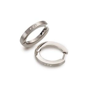 Naušnice Boccia Titanium 0558-02