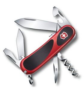 NŮŽ VICTORINOX EVOLUTION GRIP S101 RED/BLACK - KAPESNÍ NOŽE - PŘÍSLUŠENSTVÍ