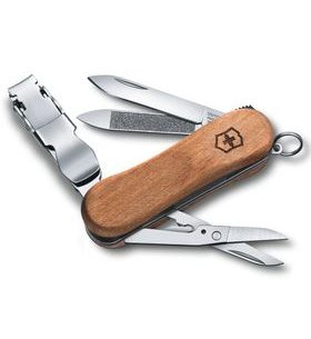 NŮŽ VICTORINOX NAIL CLIP WOOD 580 - KAPESNÍ NOŽE - PŘÍSLUŠENSTVÍ