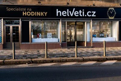 Prodejna hodinek Helveti Praha Holešovice