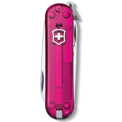 NŮŽ VICTORINOX CLASSIC PINK TRANSPARENT - KAPESNÍ NOŽE - PŘÍSLUŠENSTVÍ