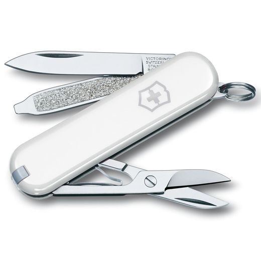 NŮŽ VICTORINOX CLASSIC SD WHITE - KAPESNÍ NOŽE - PŘÍSLUŠENSTVÍ