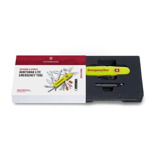 NŮŽ VICTORINOX HUNTSMAN LITE EMERGENCY TOOL 1.7915.E808 - KAPESNÍ NOŽE - PŘÍSLUŠENSTVÍ