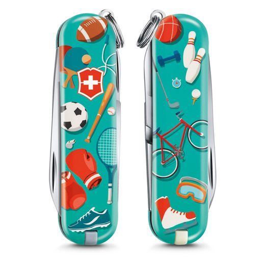 NŮŽ VICTORINOX SPORTS WORLD - KAPESNÍ NOŽE - PŘÍSLUŠENSTVÍ