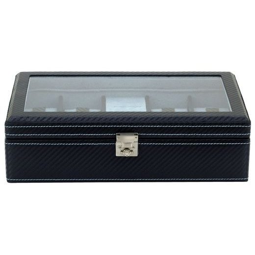 BOX NA HODINKY FRIEDRICH LEDERWAREN CARBON 32059-5 - BOXY NA HODINKY - PŘÍSLUŠENSTVÍ