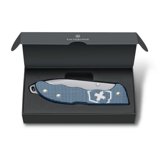 NŮŽ VICTORINOX EVOKE ALOX 2026 LIMITED EDITION GLACIAL BLUE 0.9415.L26 - KAPESNÍ NOŽE - PŘÍSLUŠENSTVÍ