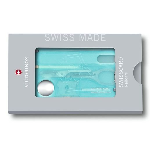 VICTORINOX SWISSCARD NAILCARE ICE-BLUE - KAPESNÍ NOŽE - PŘÍSLUŠENSTVÍ