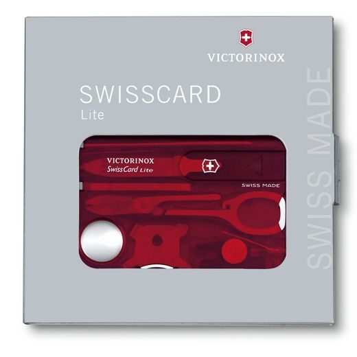 VICTORINOX SWISSCARD LITE RED - KAPESNÍ NOŽE - PŘÍSLUŠENSTVÍ