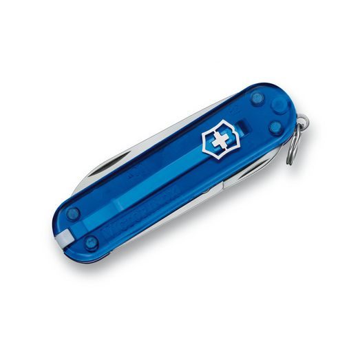 NŮŽ VICTORINOX CLASSIC SD BLUE TRANSPARENT - KAPESNÍ NOŽE - PŘÍSLUŠENSTVÍ