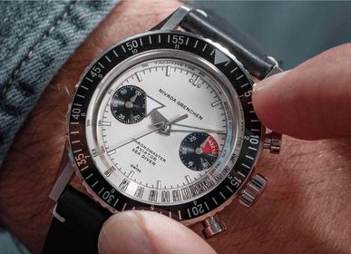 Nivada Grenchen Chronomaster Singer Newman: Do zlaté éry chronografů