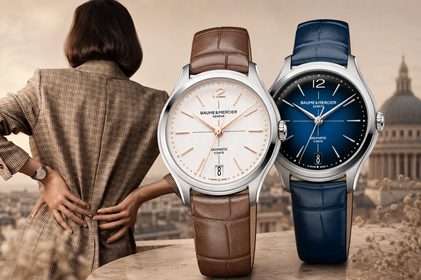 Baume & Mercier Clifton poprvé pro ženy s pětidenním strojkem Baumatic