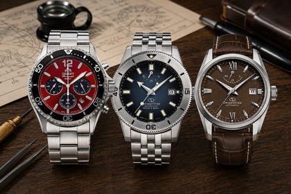 Orient Star a Orient prodlužují mezinárodní záruku na tři roky