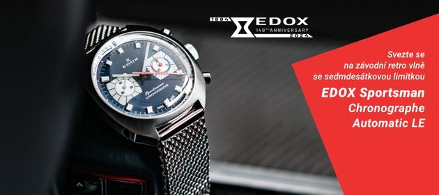 EDOX Sportsman Chronographe Automatic Limited Edition