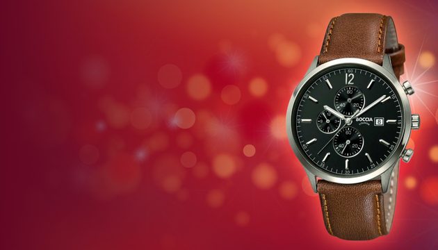 Vánoční dárek pro muže – Jedny z nejoblíbenějších společenských hodinek Boccia – Titanium 3753-04