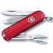 NŮŽ VICTORINOX CLASSIC SD RED TRANSPARENT - KAPESNÍ NOŽE - PŘÍSLUŠENSTVÍ