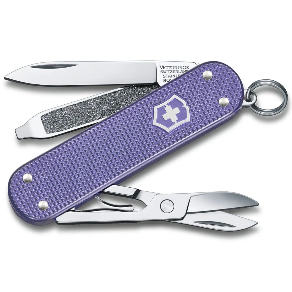 Nůž Victorinox Classic SD Alox Colors Electric Lavender - HodinkyTraser.cz  - Autorizovaný prodejce a specialista