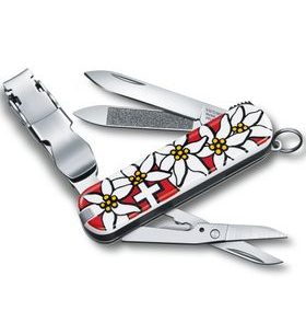 NŮŽ VICTORINOX NAIL CLIP 580 EDELWEISS - KAPESNÍ NOŽE - PŘÍSLUŠENSTVÍ