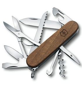 NŮŽ VICTORINOX HUNTSMAN WOOD - KAPESNÍ NOŽE - PŘÍSLUŠENSTVÍ