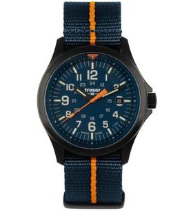 TRASER P67 OFFICER PRO BLUE NATO S PRUHEM - HERITAGE - HODINKY