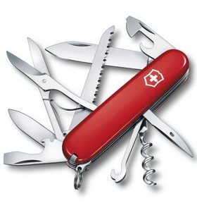 NŮŽ VICTORINOX HUNTSMAN RED - KAPESNÍ NOŽE - PŘÍSLUŠENSTVÍ