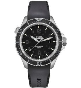 TRASER P67 DIVER BLACK PRYŽ - HERITAGE - HODINKY