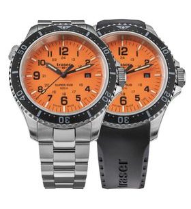 TRASER P67 DIVER ORANGE SET OCEL A PRYŽ - HERITAGE - HODINKY