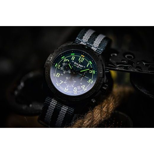 TRASER P96 OUTDOOR PIONEER EVOLUTION CHRONO GREEN NATO - SPORT - HODINKY