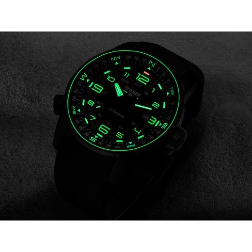 TRASER P68 PATHFINDER AUTOMATIC BLACK PRYŽ - TACTICAL - HODINKY