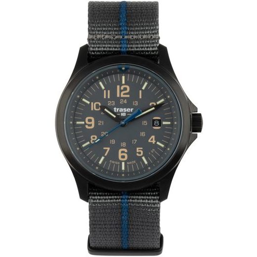 TRASER P67 OFFICER PRO GREY NATO S PRUHEM - HERITAGE - HODINKY