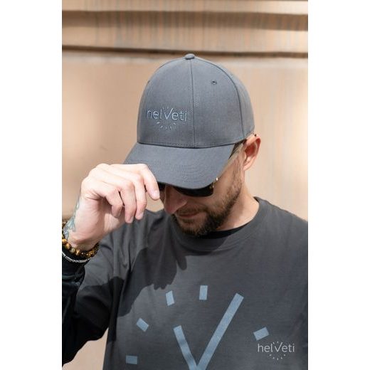 KŠILTOVKA HELVETI ZNAK - CHARCOAL - FANSHOP A NÁŘADÍ - PŘÍSLUŠENSTVÍ