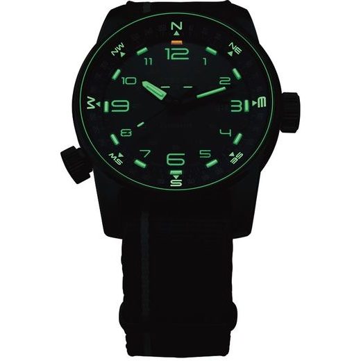 TRASER P68 PATHFINDER AUTOMATIC BLACK NATO - TACTICAL - HODINKY
