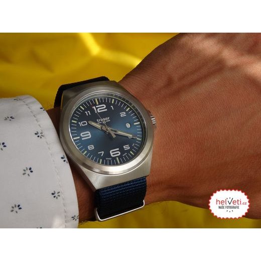 TRASER P59 ESSENTIAL M BLUE NATO - HERITAGE - HODINKY