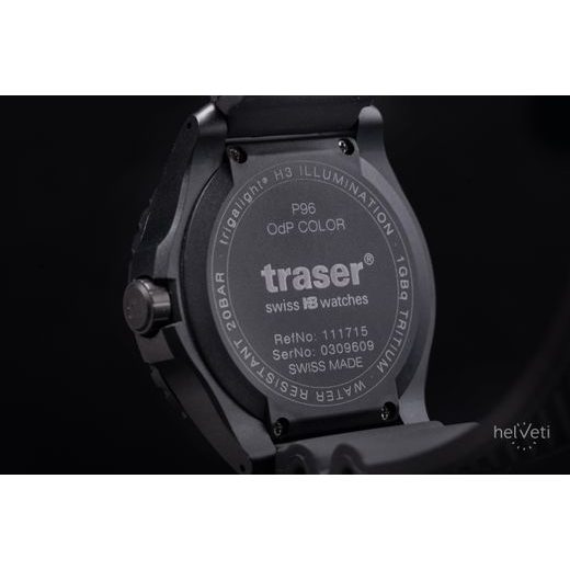 TRASER P96 ODP COLOR SAND RUBBER BLACK - SPORT - HODINKY