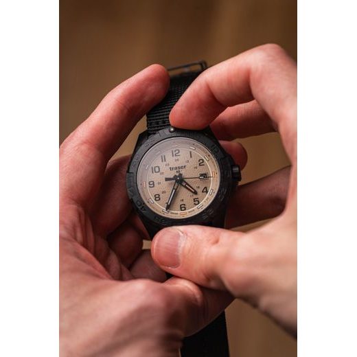 TRASER P96 ODP COLOR SAND NATO BLACK - SPORT - HODINKY