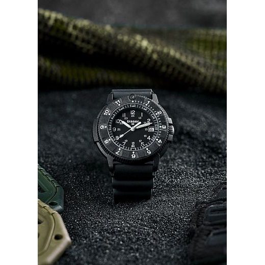 TRASER P65 TACTICAL MISSION BLACK RUBBER - TACTICAL - HODINKY