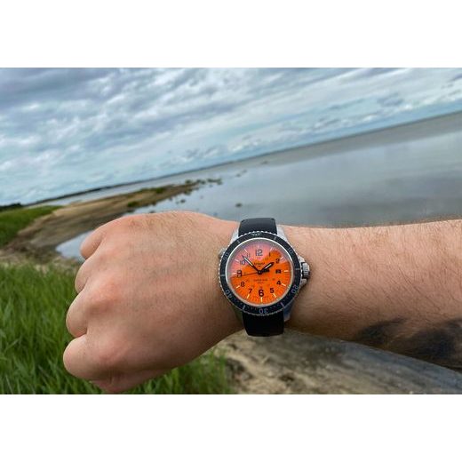 TRASER P67 DIVER ORANGE PRYŽ - HERITAGE - HODINKY