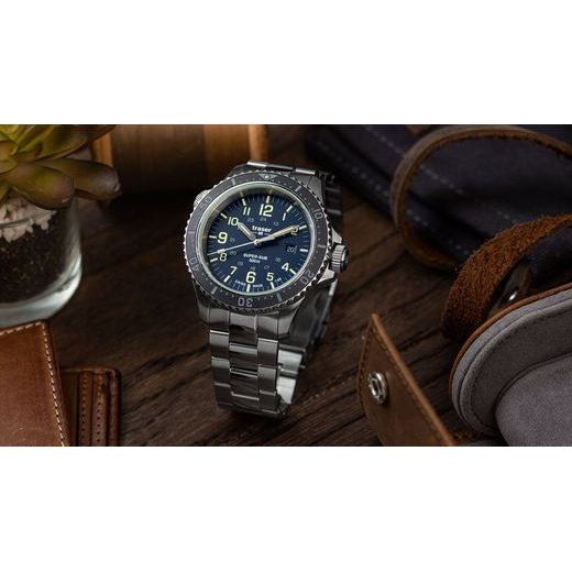 TRASER P67 DIVER BLUE OCEL - HERITAGE - HODINKY