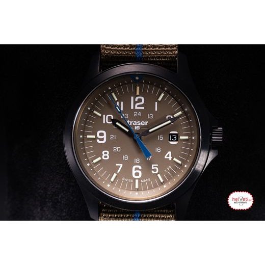 TRASER P67 OFFICER PRO KHAKI NATO S PRUHEM - HERITAGE - HODINKY