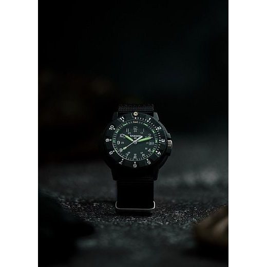 TRASER P65 TACTICAL MISSION BLACK NATO - TACTICAL - HODINKY