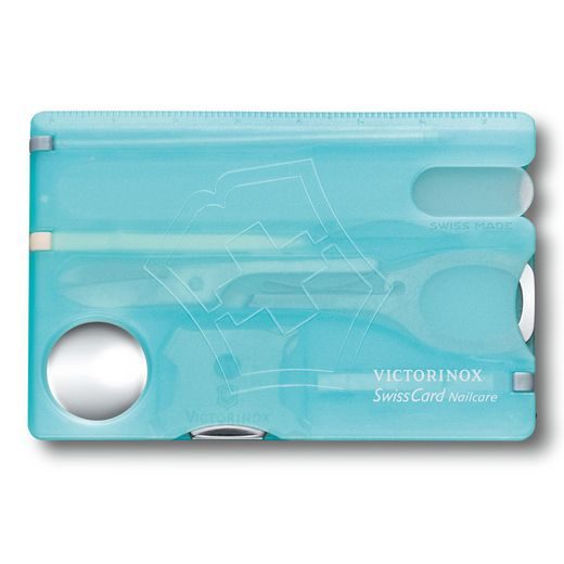 VICTORINOX SWISSCARD NAILCARE ICE-BLUE - KAPESNÍ NOŽE - PŘÍSLUŠENSTVÍ