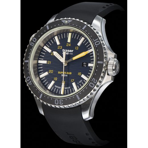 TRASER P67 DIVER T100 BLUE PRYŽ - HERITAGE - HODINKY