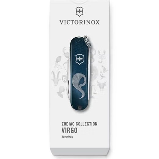NŮŽ VICTORINOX CLASSIC SD ZODIAC EXCLUSIVE EDITION VIRGO 0.6223.2VIR - KAPESNÍ NOŽE - PŘÍSLUŠENSTVÍ