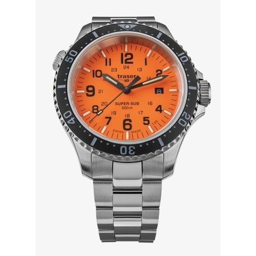TRASER P67 DIVER ORANGE OCEL - HERITAGE - HODINKY