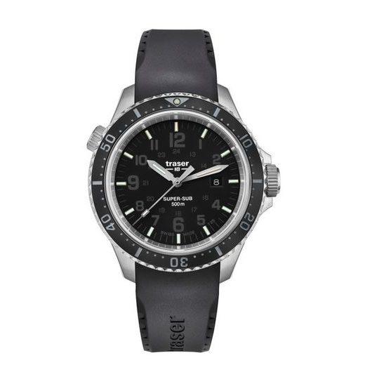 TRASER P67 DIVER BLACK SET OCEL A PRYŽ - HERITAGE - HODINKY