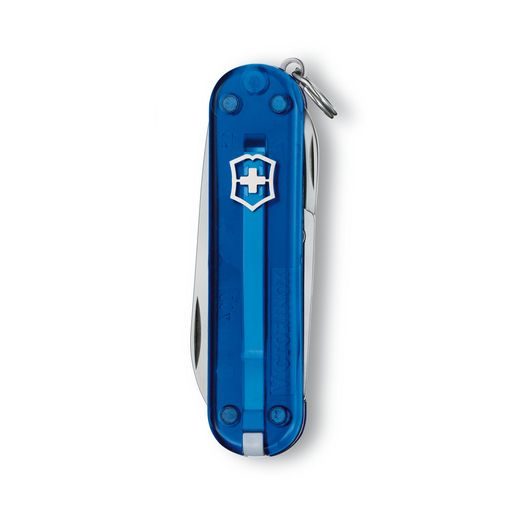 NŮŽ VICTORINOX CLASSIC SD BLUE TRANSPARENT - KAPESNÍ NOŽE - PŘÍSLUŠENSTVÍ